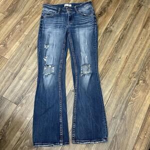 BKE Payton Jeans Womens 30x32 Blue Bootcut Mid Rise Universal Fit Medium Wash